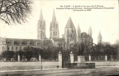 Apse de Caen de la POSTAL de la VENDIMIA y viajes de Etienne Saint
