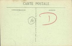 Apse de Caen de la POSTAL de la VENDIMIA de L iglesia Etienne Saint