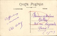 Abadia de Caen de la POSTAL de la VENDIMIA de L iglesia Etienne Saint