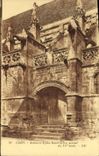 Puerta santa de Gil de la iglesia vieja de Caen de la POSTAL de la VENDIMIA