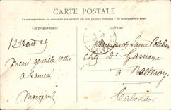 Iglesia inusitada santa de Caen Gil de la POSTAL de la VENDIMIA