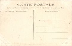 POSTAL Caen de la VENDIMIA Saint la iglesia vieja de Gil