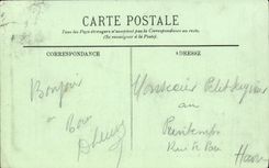 POSTAL Caen L iglesia Gil santo de la VENDIMIA