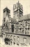 Apse L de la iglesia de Jean viajes de Caen de la POSTAL de la VENDIMIA Saint