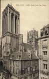 La POSTAL Caen L iglesia Jean santo de la VENDIMIA da vuelta