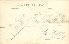 POSTAL Caen L iglesia Jean interior santo de la VENDIMIA