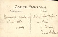 POSTAL Caen L ataque frontal occidental santo de la VENDIMIA de Julien de la iglesia