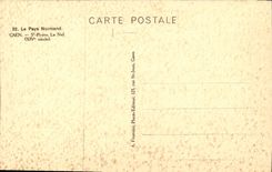 Saint Pierre de Caen de la POSTAL de la VENDIMIA el cubo