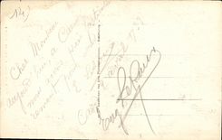 POSTAL Caen interior de la VENDIMIA de Saint Pierre de la iglesia