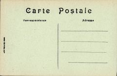 Saint Pierre de la iglesia de Caen de la POSTAL de la VENDIMIA y el jardin público