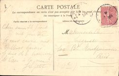 Apse del Saint Pierre de la iglesia de Caen de la POSTAL de la VENDIMIA visto de