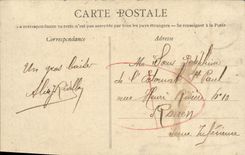 Saint Pierre L birlochos de la iglesia de Caen de la POSTAL de la VENDIMIA del Apse