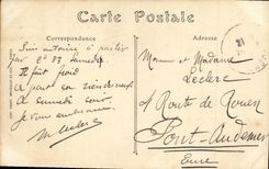 Saint Pierre de la iglesia de Caen de la POSTAL de la VENDIMIA la puerta grande