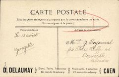 POSTAL Caen L Saint Pierre de la iglesia y el jardin de la VENDIMIA