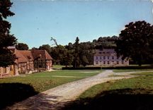 MODERN CARD Castle of Garnetot by Montpincon Old people s home Castle Gaultier de Gernetot Ammeville