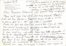 MODERN CARD Castle of Garnetot by Montpincon Old people s home Castle Gaultier de Gernetot Ammeville