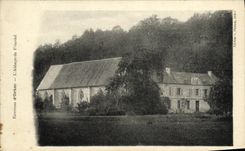 VINTAGE POSTCARD Surroundings D Orbec L abbey of Friardel