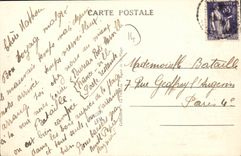 VINTAGE POSTCARD Franceville Beach Which occurred of Paris