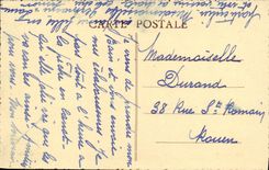 VINTAGE POSTCARD Franceville Hotel of the Beach and Villas at the seaside