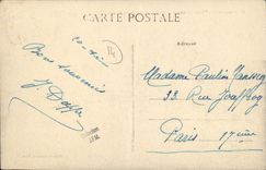 VINTAGE POSTCARD Franceville Beach Plays on Sand Children