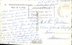 MODERN CARD Franceville Places Beach Trade union D initiative