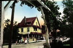 MODERN CARD Franceville L avenue of Paris and the Ropemaking machine