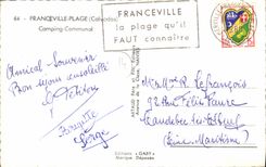 MODERN CARD Franceville Communal Camp site