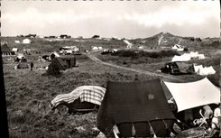 MODERN CARD Franceville the Village of Fabric Camp site