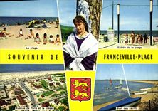 MODERN CARD Franceville Beach