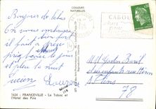 MODERN CARD Franceville the Tobacco L Hotel of the Pines