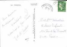 MODERN CARD nautical Franceville Club Good for nothings in regatta Which occurred of Versailles