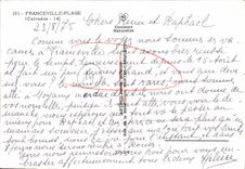 MODERN CARD Franceville Plage Port of the yachts Places beach