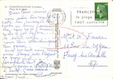 MODERN CARD Franceville Plage Places Beach