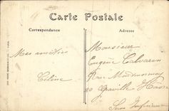 Monumento de Formigny de la POSTAL de la VENDIMIA de la batalla de Formigny