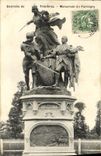 VINTAGE POSTCARD Surroundings of Trevieres Monument of Formigny