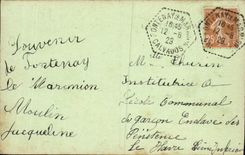 VINTAGE POSTCARD Fontenay Marmion Panoramic View Church of 13th