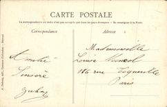 Castillos de la POSTAL de la VENDIMIA de la fuente de Henry del Apple brandy el pasillo