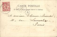 VINTAGE POSTCARD Castle of Henry Fountain seen of the Meadows