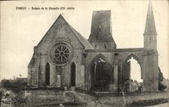 VINTAGE POSTCARD evrecy Ruins of the Vault