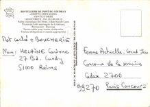 Meson de moda del pais de CPMA del puente de Coudray