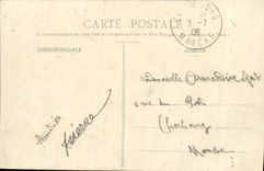 VINTAGE POSTCARD Dozule School of the Boys