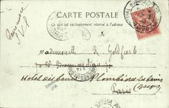 VINTAGE POSTCARD Seen of Dozule a Street