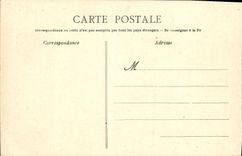 VINTAGE POSTCARD Asnelles Automobile Street Vatin