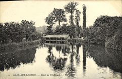 VINTAGE POSTCARD Glos on Lisieux Edges of L Orbiquet