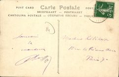 VINTAGE POSTCARD Gonneville Hotel Aubourg Room of Paintings