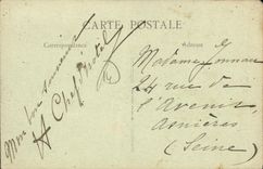 VINTAGE POSTCARD Grandcamp les Bains Full sea Horse