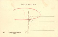 VINTAGE POSTCARD Grandcamp les Bains the Port Boat