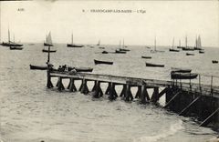 VINTAGE POSTCARD Grandcamp les Bains L Ear