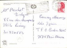 MODERN CARD Grandcamp Maisy Seen air