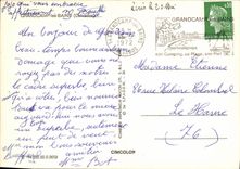 MODERN CARD Queri Querettes Family home School of Grandcamp veil les Bains